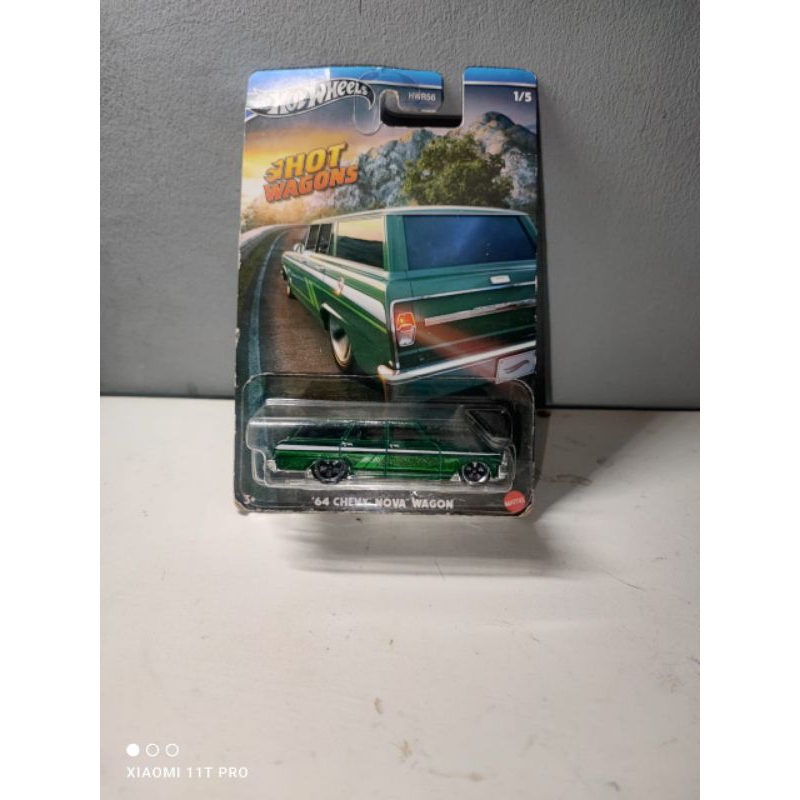 Hot Wheels Shot Wagon 64 Chevy Nova Wagon