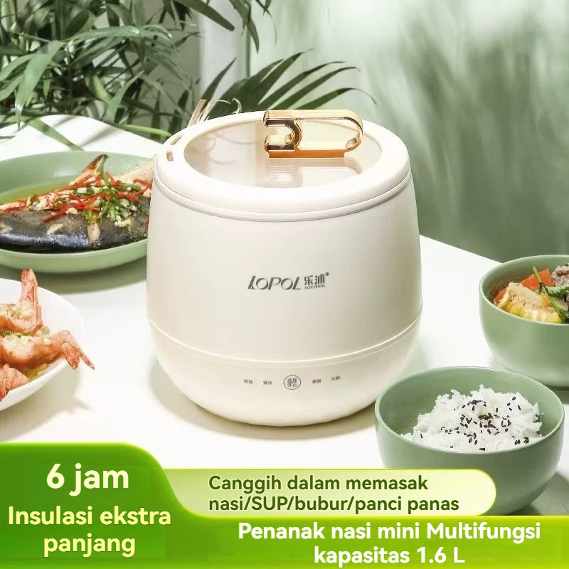 Mini Rice Cooker Multifungsi / Kontrol Sentuh / Kompor Elektrik / Panci Elektrik Mini / Portabel Kec