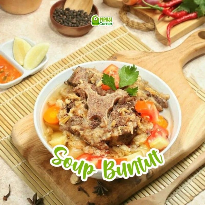 

Menu MPASI berkuah | Soup Buntut | Iga Sapi Kuah Santan | Sup Buntut Panggang