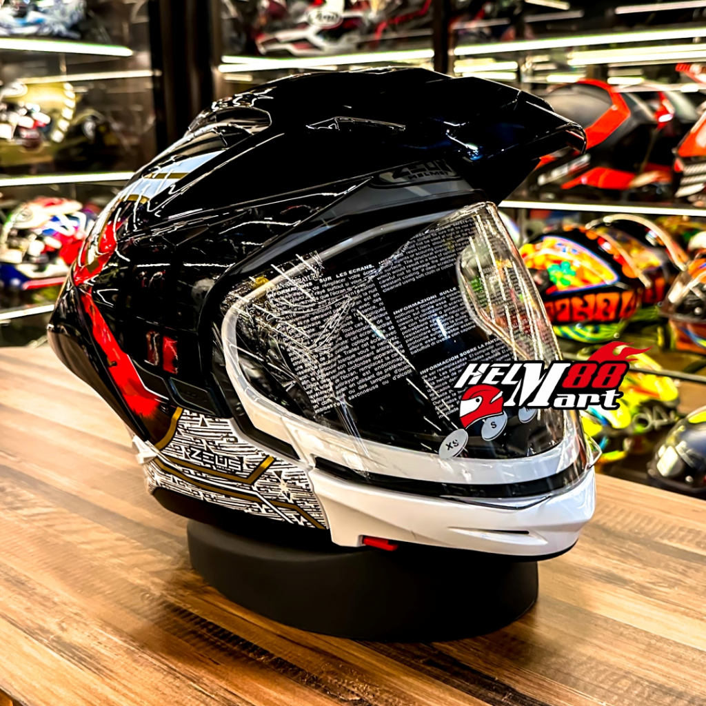 Helm Zeus 613C MODULAR (Paket Ganteng) AJ20 - Zeus ZS-613C ZS613C 613