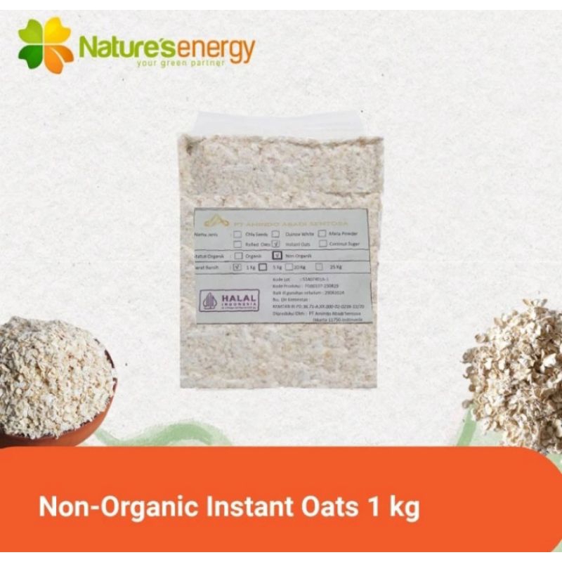 

Instan Oats ( Non Organik ) - 1kg