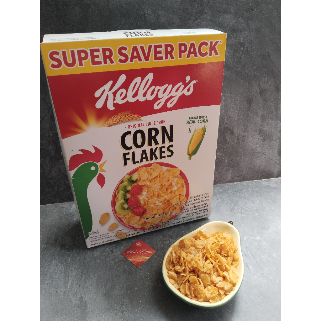 

Cornflakes Kellogs Sereal 500gr/box.