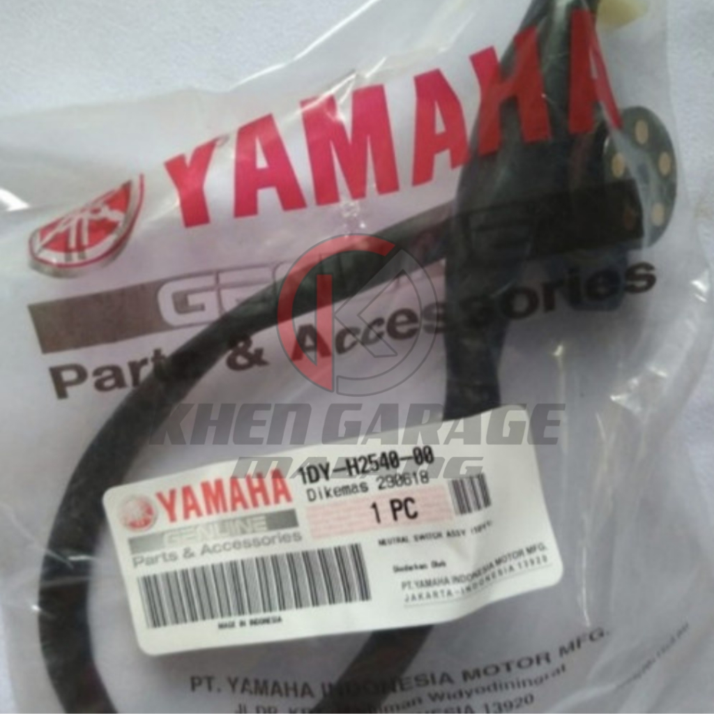 1DY-H2540-00 NEUTRAL SWITCH ASSY (1DY1) JUPITER Z1 ASLI YAMAHA ORIGINAL YGP