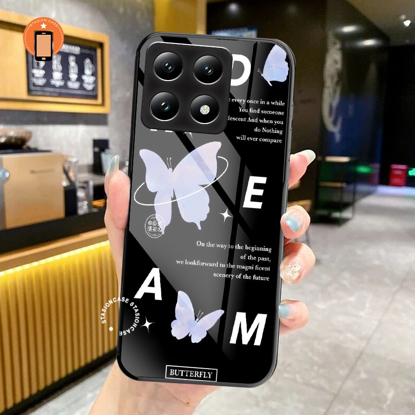 STC_Softcase glass Xiaomi Redmi 14T Terbaru Casing hp redmi xiomi pelindung belakang kesing handphon