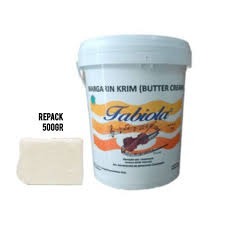 

Fabiola Butter Cream Margarin Krim Topping 1 Kg (Repack)