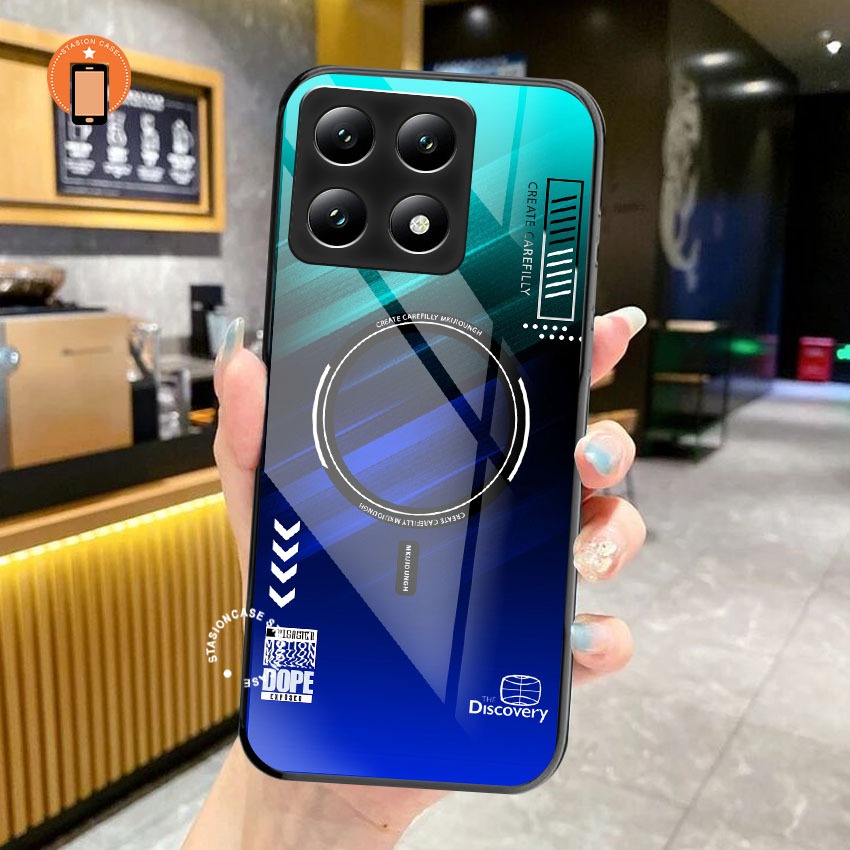 STC_Softcase kaca Xiaomi Redmi 14T Terbaru Casing hp redmi xiomi pelindung belakang kesing handphone