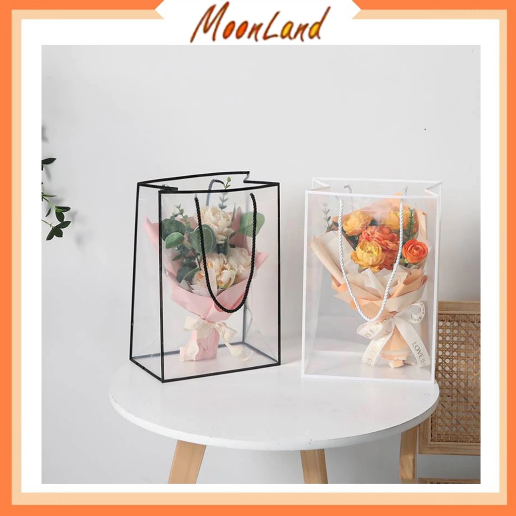 

Plastik bag buket Transparan Bag Buket Bunga kb1009