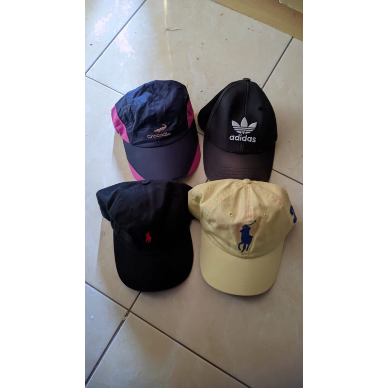 Topi second adidas polo dll