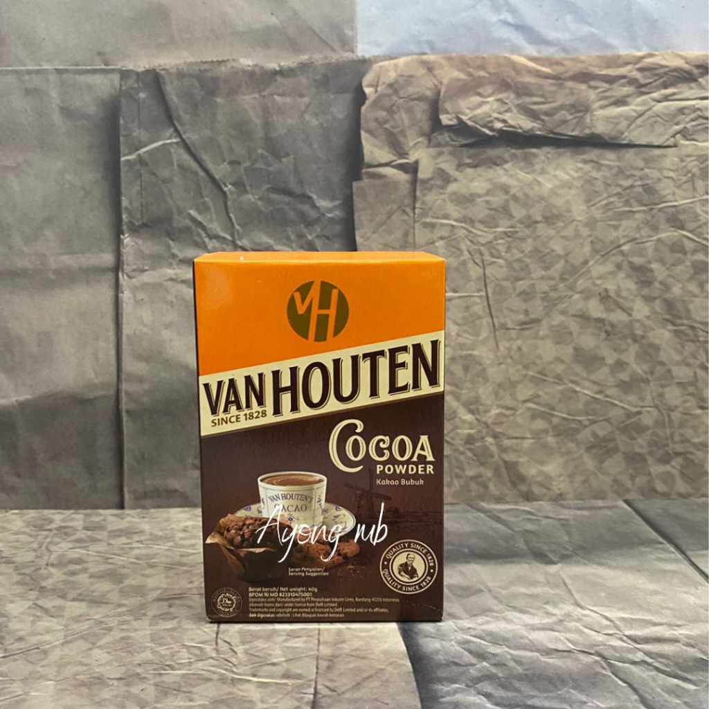 

VAN HOUTEN COCOA POWDER 40GR/ KAKAO BUBUK 40GR