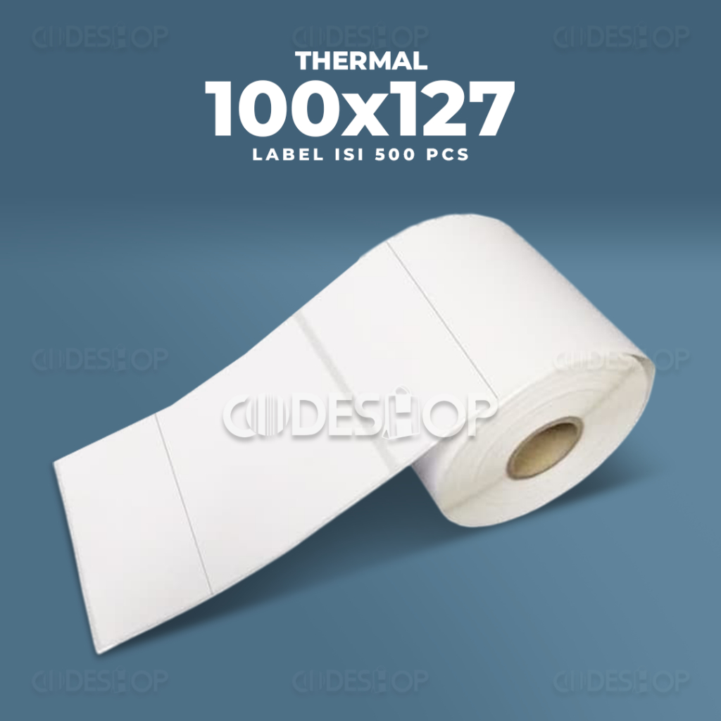 

Stiker Label Thermal 102x127mm 1 Line isi 500 Pcs Core 1