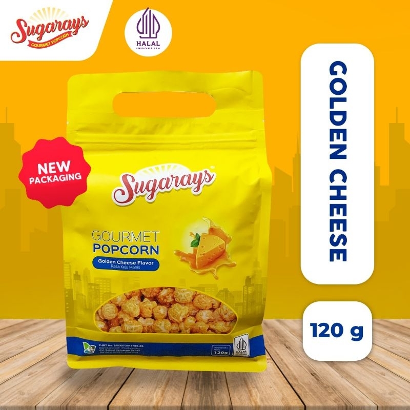 

Sugarays Gourmet Popcorn - Golden Cheese