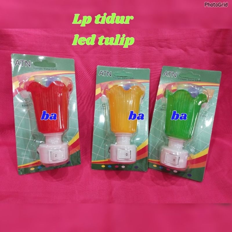 LAMPU TIDUR LED MODEL TULIP ATN
