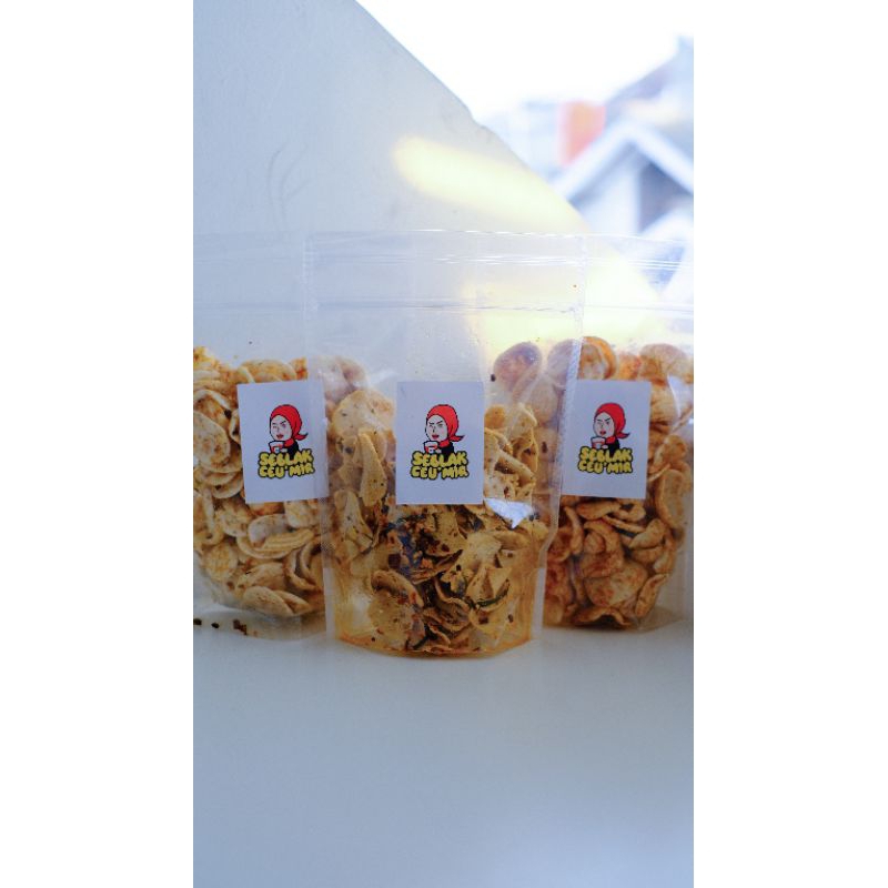 

Bundle Seblak Bawang, Seblak Kacang, dan Basreng Chili Oil