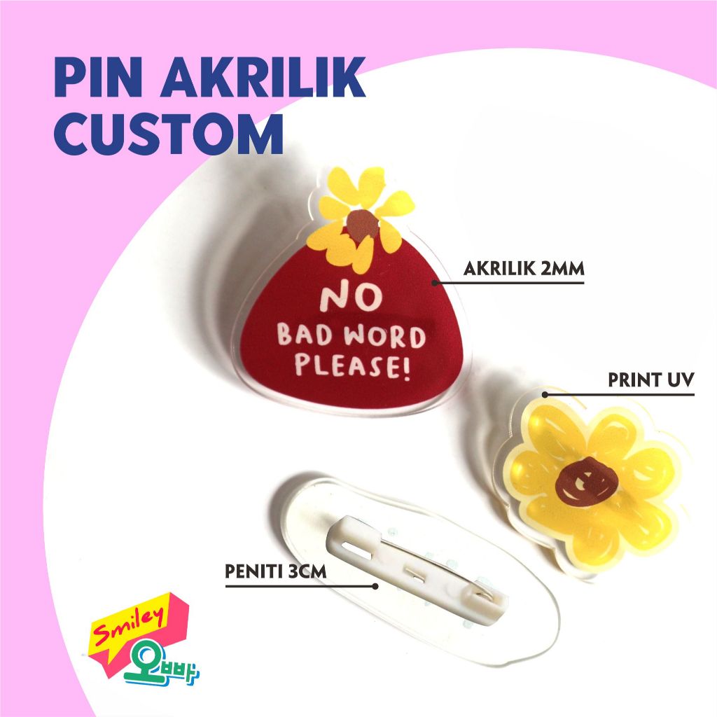 

PIN ACRYLIC CUSTOM