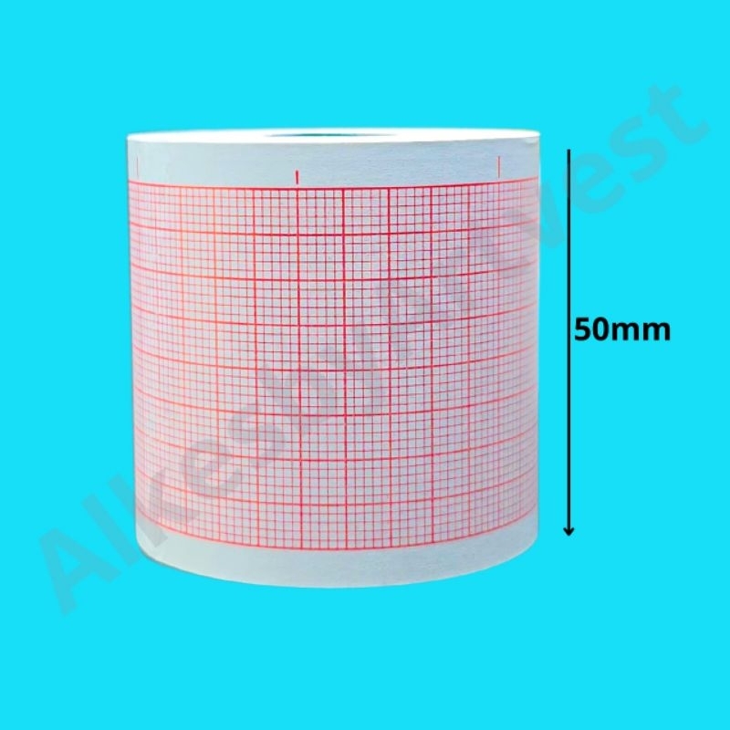 

Kertas ecg Ekg roll 50mm X 30M