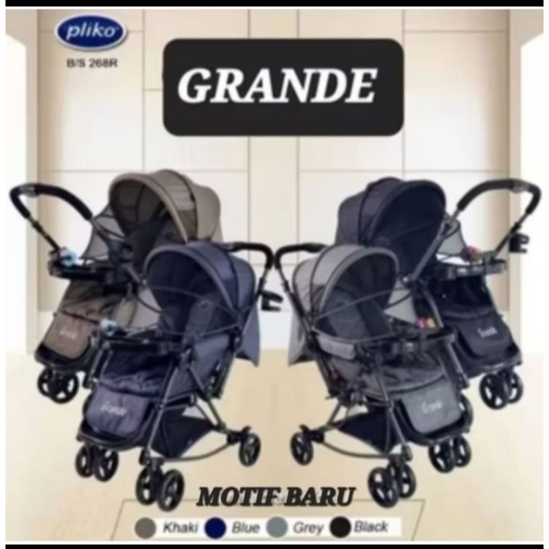 Stroller Pliko Grande BS 268, CH 268 Stoller bayi (SK)