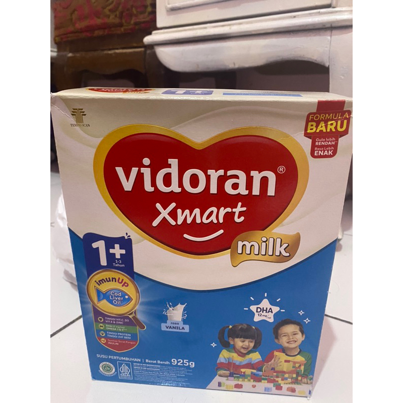 

Vidoran Xmart Milk Vanila SUSU Pertumbuhan Baru 925g