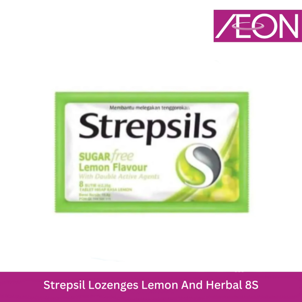 

Strepsil Lozenges Lemon And Herbal 8S