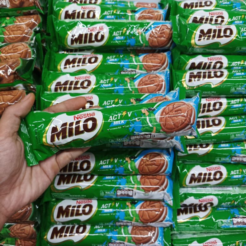 

Biskuit Sandwich Nestle Milo 104 gr Original / Milk