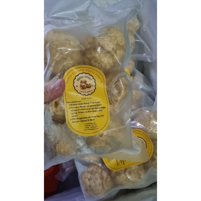 

Bakso goreng Frozen Ayam udang