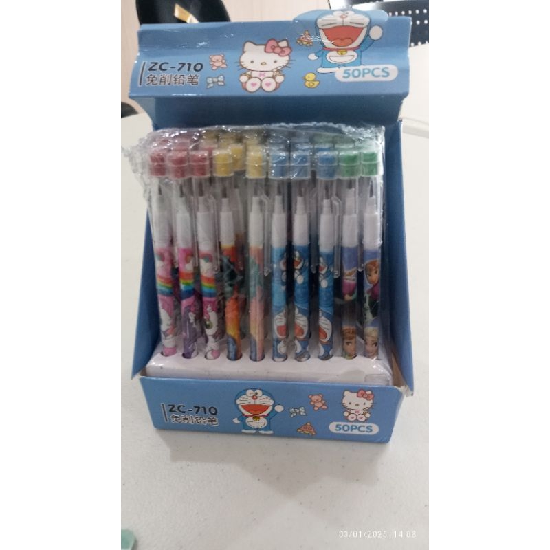 

Pensil Susun Kartun Pensil Peluru Isi Ulang