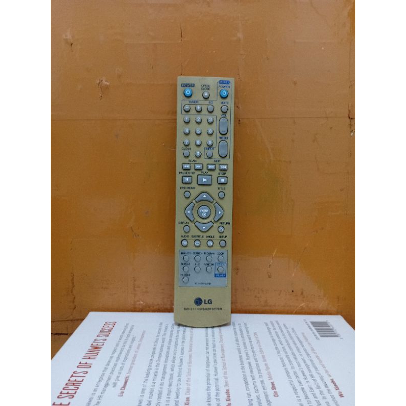 REMOTE DVD SPEAKER SYSTEM LG SERI 6711R1P097B ORIGINAL