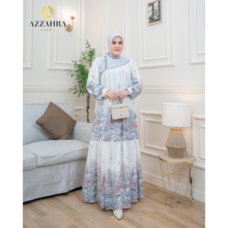 KARINA SERIES ORI BY AZZAHRA SYARI GAMIS SYARI KEKINIAN DAN MEWAH FASHION MUSLIMAH WANITA