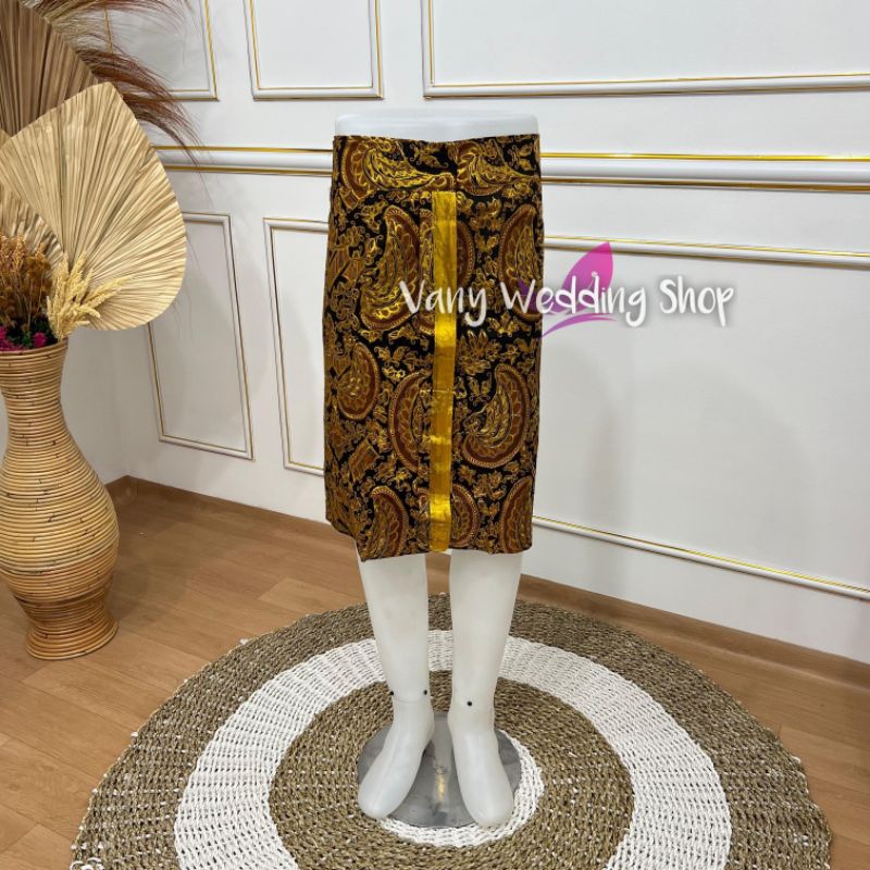 (1Jarik) Jarik Pengantin Prodo - Instan / Jarik Cowok Pendek / Sembong | Motif Lengkap