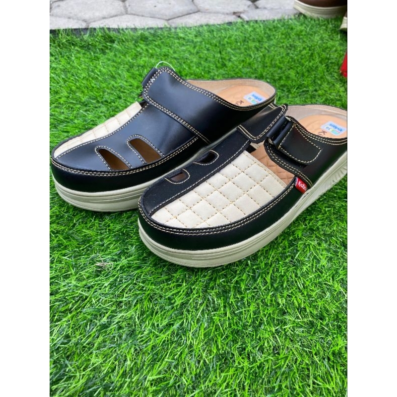 Promo Sandal wanita wedgess model Kotak//sandal wedgess wanita//sandal hak tinggi wanita