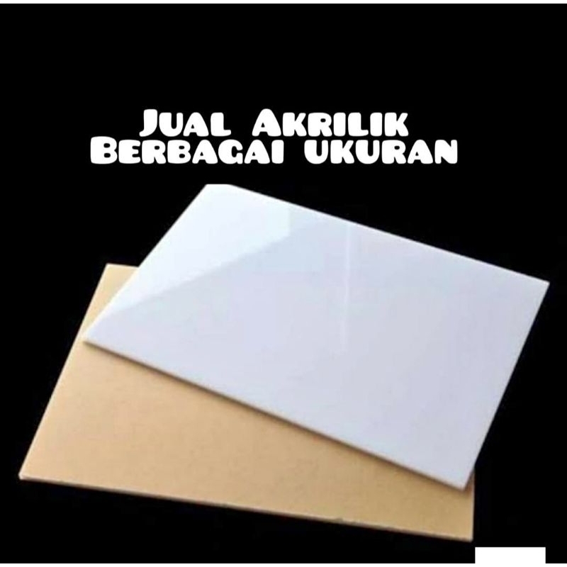 

Akrilik putih susu 2mm A4 bahan lazy custom untuk lampu lembaran