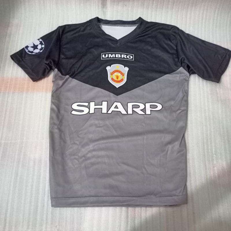 baju bola Jersey Manchester united goal keeper retro