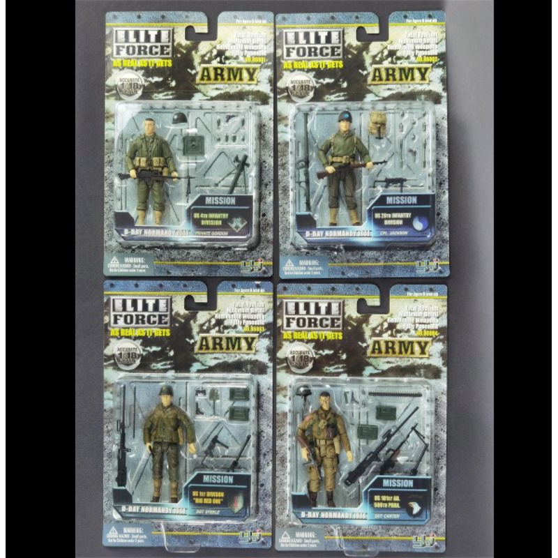 Miniature action figure skala 1/18 Elite Force : D-Day Normandy 1944 series
