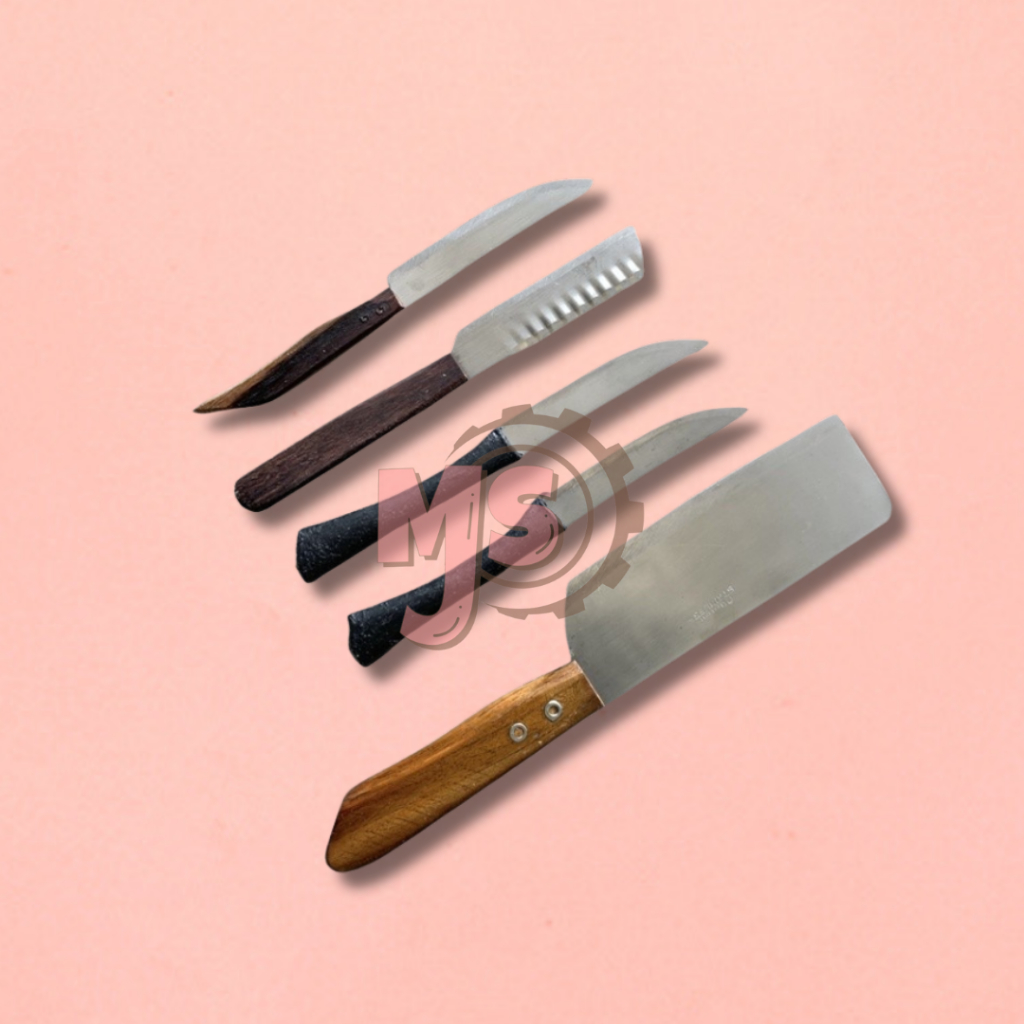 Pisau Set / Paket Pisau Set Isi 5 Terbaru / Set Pisau Dapur / Pisau murah / Grosir pisau Terbaik