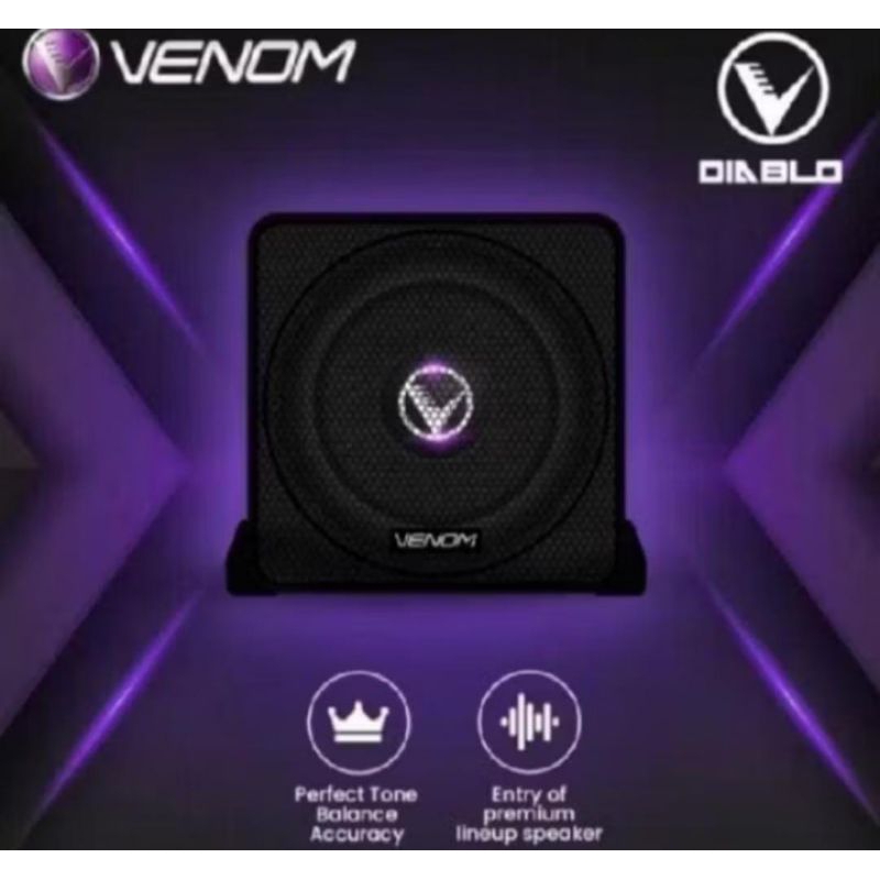 Venom Speaker Subwoofer Aktif DBX 8.1A Mobil