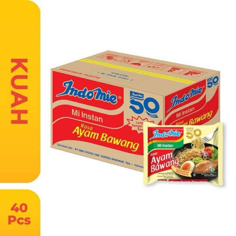 

Indomie Ayam Bawang Dus