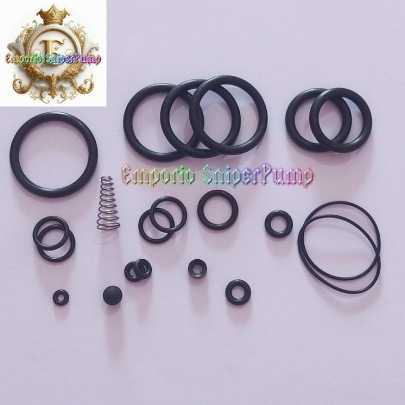 Seal Sett 3 Stage Pompa PCP, Seal Pompa PCP Fullset, Sparepart Pompa PCP