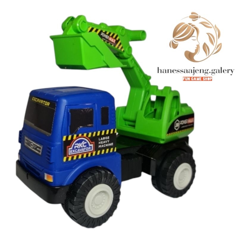 Truk Excavator mainan anak