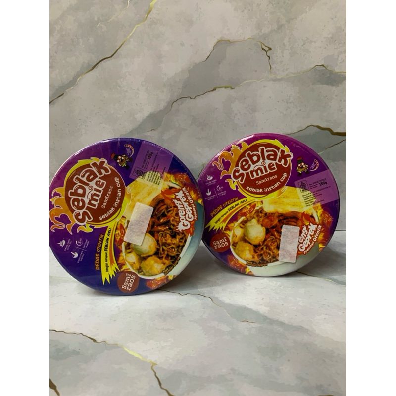 

Seblak Mie Goreng Geprek ~ 120 gr