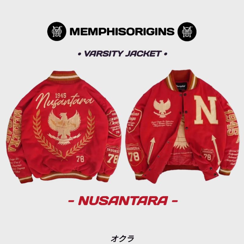 VARSITY JACKET MEMPHIS - NUSANTARA (limited edition)