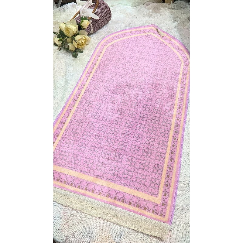 SEJADAH KUBAH TURKI Sejadah turki premium Sejadah pink aesthetic Sejadah seserahan pernikahan Sejada