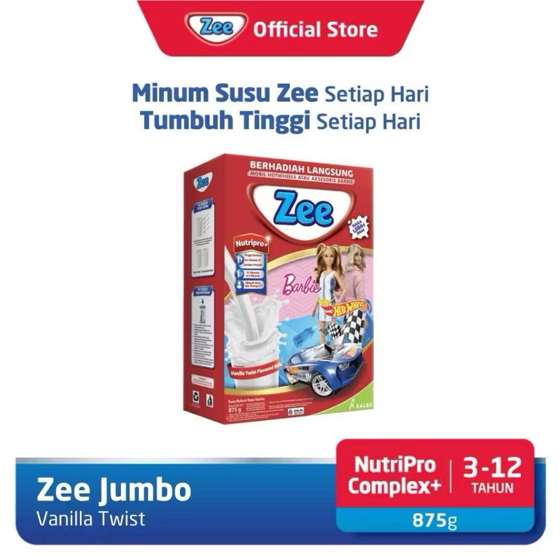 

BANTING HARGA, Exp 2026 Zee 340gr & 925gr Vanila, Coklat & Strawbery