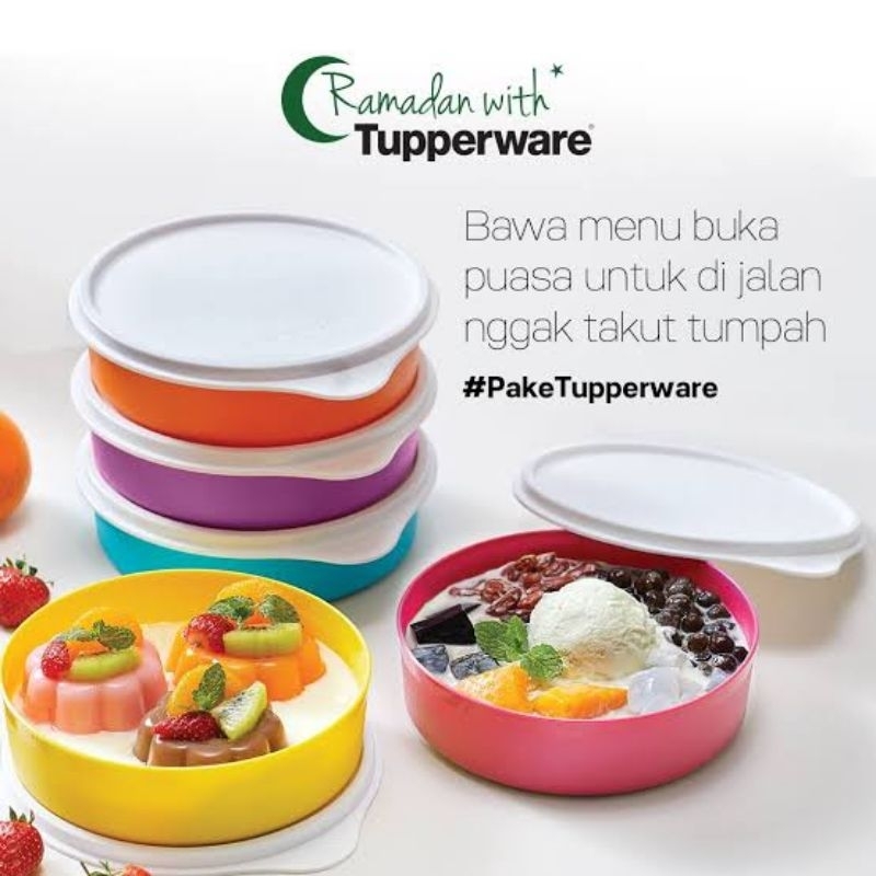 Large handy bowl Tupperware