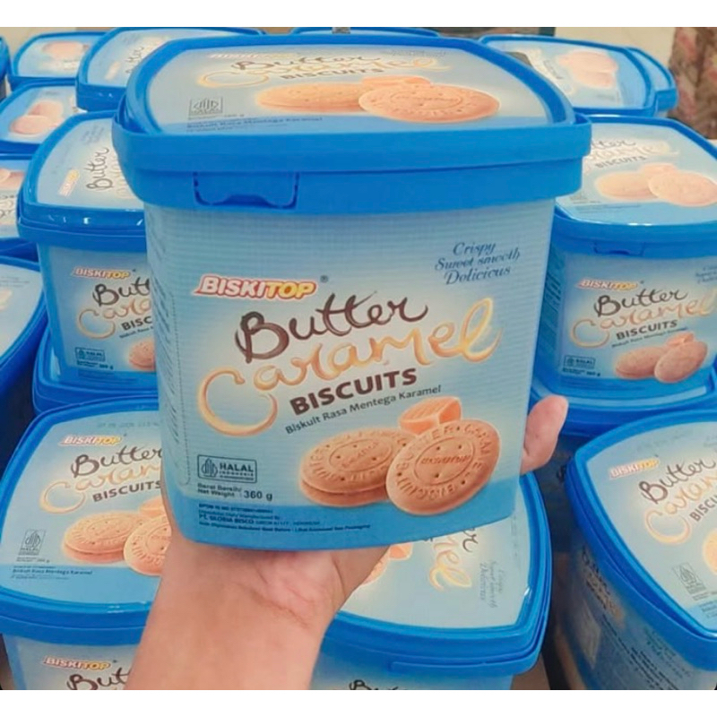 

Biskitop Butter Caramel Biscuits Halal 360g