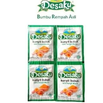 

Desaku Bumbu Rempah Asli Kunyit bubuk