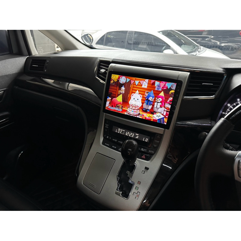 paket headunit android + camera 360 untuk alphard vellfire