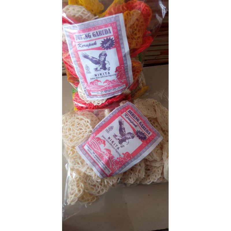 

Ukf5Pc6F4H (Kuliner.Kita) Kerupuk Bawang Mawar Besar/Kerupuk Kriting Rasa Bawang 1Kg