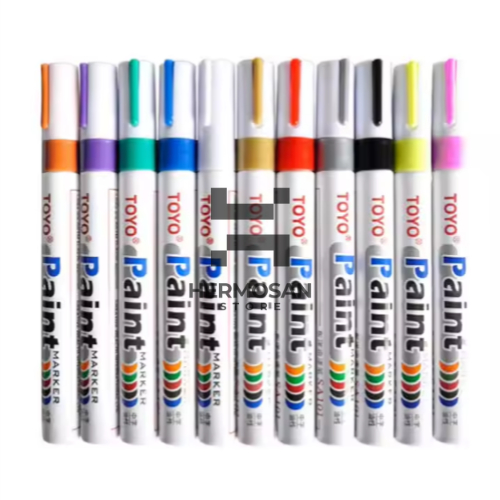 

Sepidol Spidol Highlighter Paint Maker Tinta Permanden Perlengkapan Peralatan Menggambar Melukis Mewarnai Ban Motor Mobil Buku Gambar