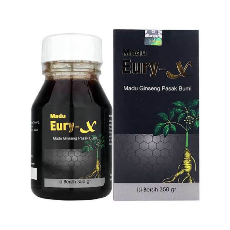 

MADU SUBUR/PENYUBUR PRIA EURY X - Madu Gingseng pasak Bumi ( NETTO 350 GR)