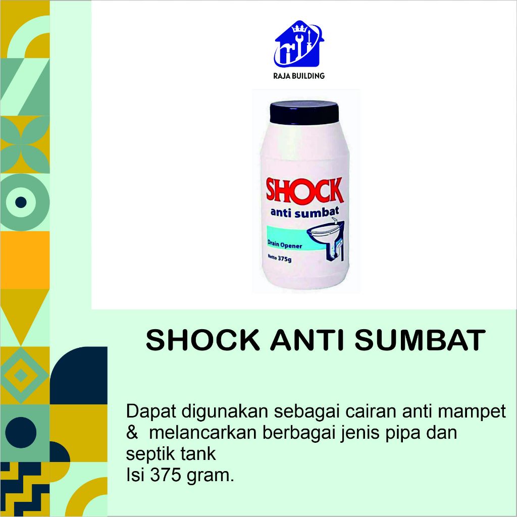 Shock Anti Sumbat / Bubuk Anti Sumbat Toilet WC