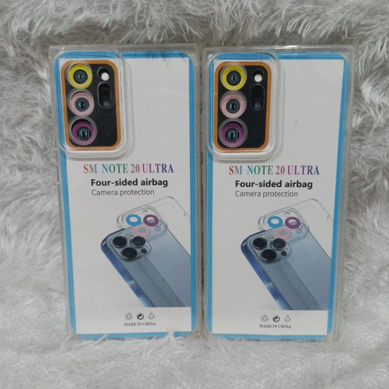 SOFTCASE BENING TRANSPARAN TYPE SAMSUNG NOTE 20 ULTRA TPU PROTECT PELINDUNG BELAKANG NYA HP DAN CAME